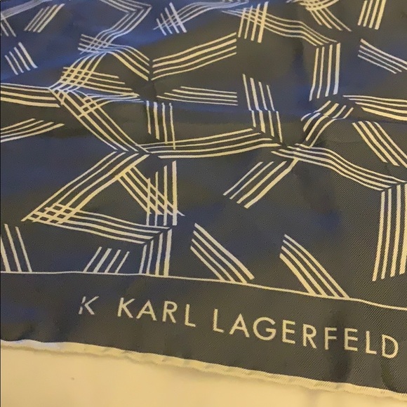 K Karl Lagerfield scarf - Picture 2 of 3